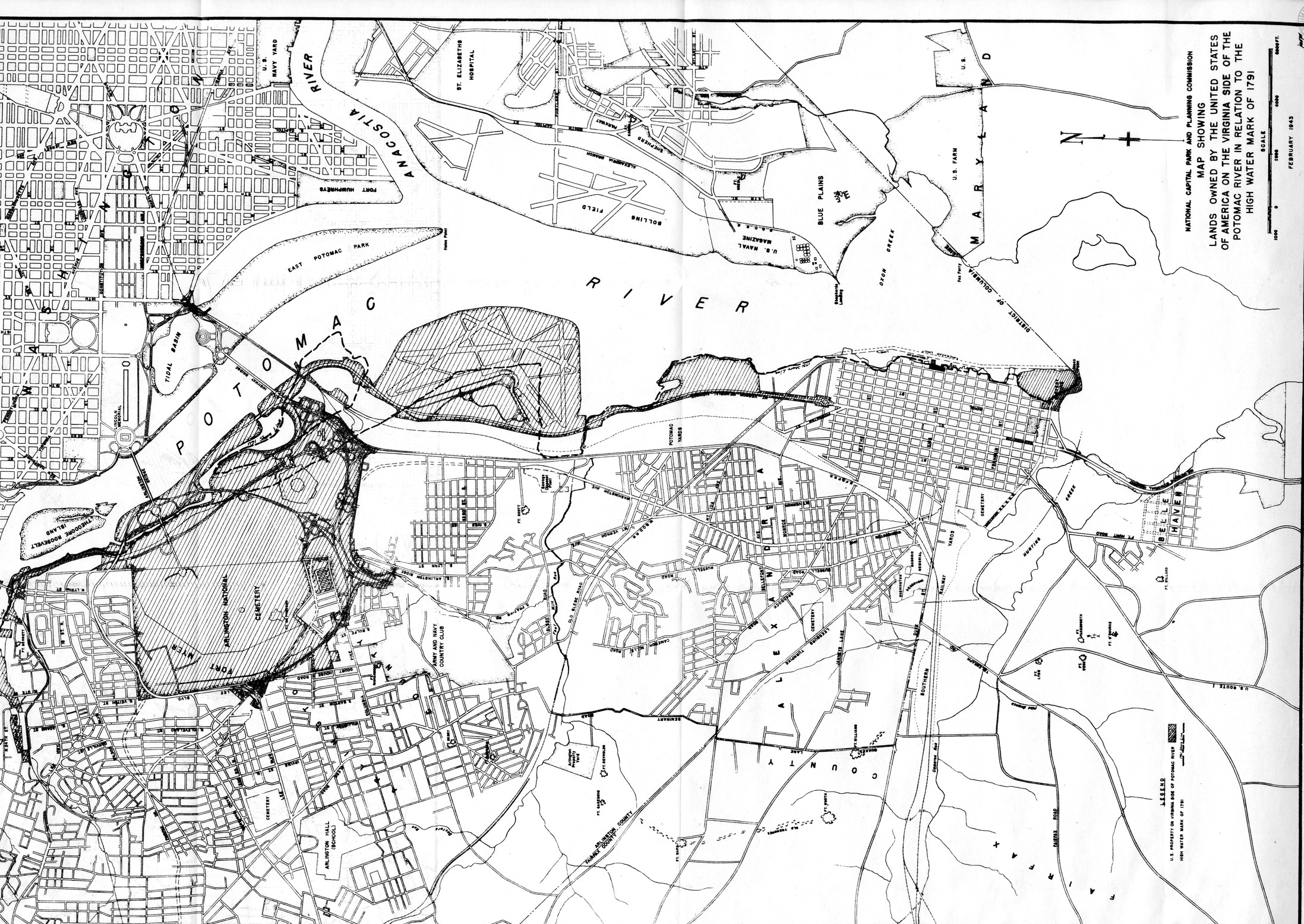 Memorandum from Harold D. Smith to M. C. Latta, H.R. 3220, To Establish a Boundary Line Between the District of Columbia and the Commonwealth of Virginia, with Attachments