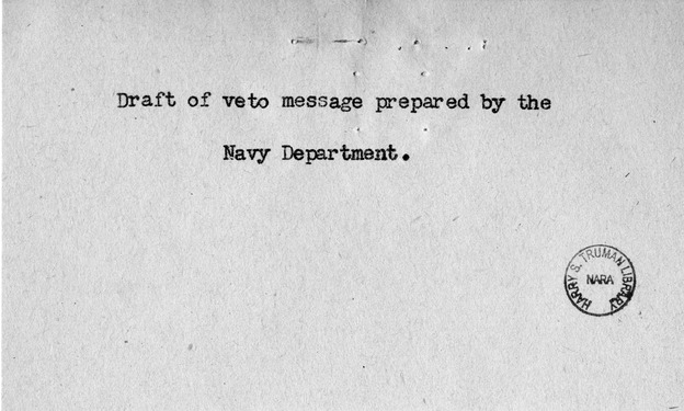 Memorandum from Harold D. Smith to M. C. Latta, S. 1480, For the Relief of Charles R. Hooper, with Attachments