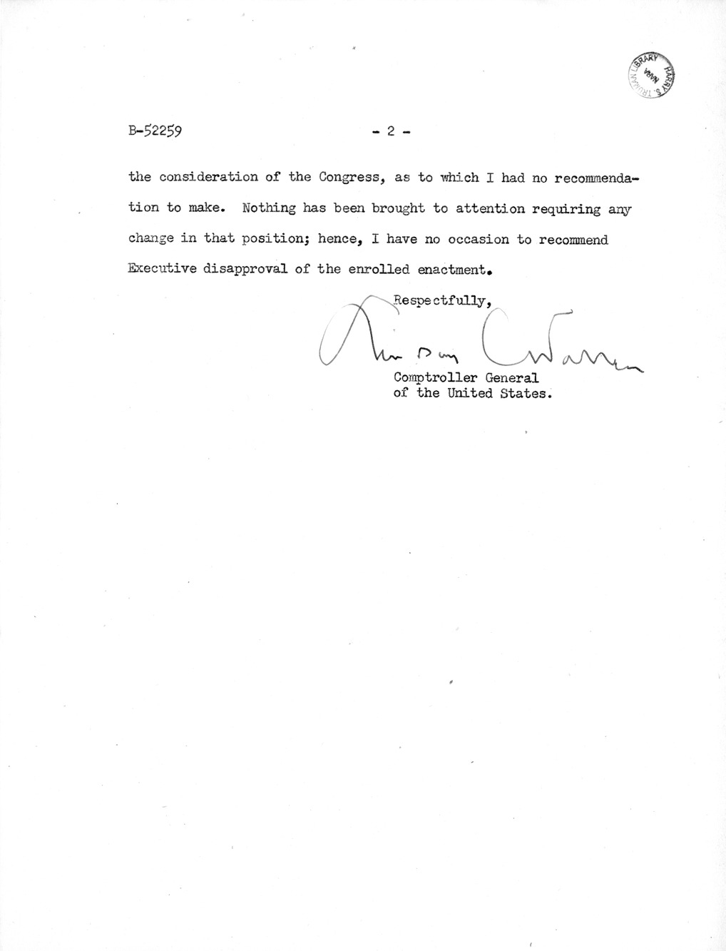 Memorandum from Frederick J. Bailey to M. C. Latta, H. R. 4884, To Relieve Certain Employees of the Veterans' Administration From Financial Liability for Certain Overpayments and Allow Such Credit Therefore as is Necessary in the Accounts of Guy F. Allen, Chief Disbursing Officer, with Attachments