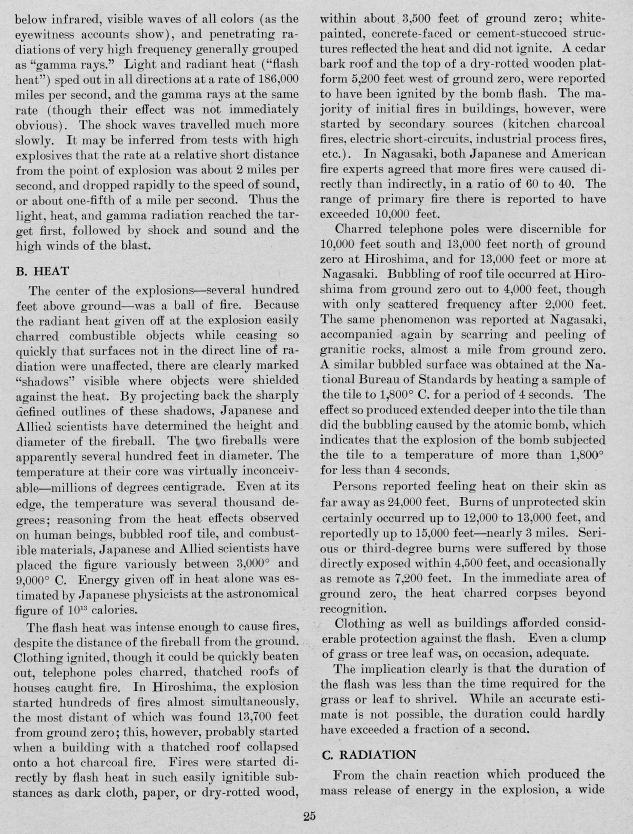 \"United States Strategic Bombing Survey: The Effects of the Atomic Bombs on Hiroshima and Nagasaki\"