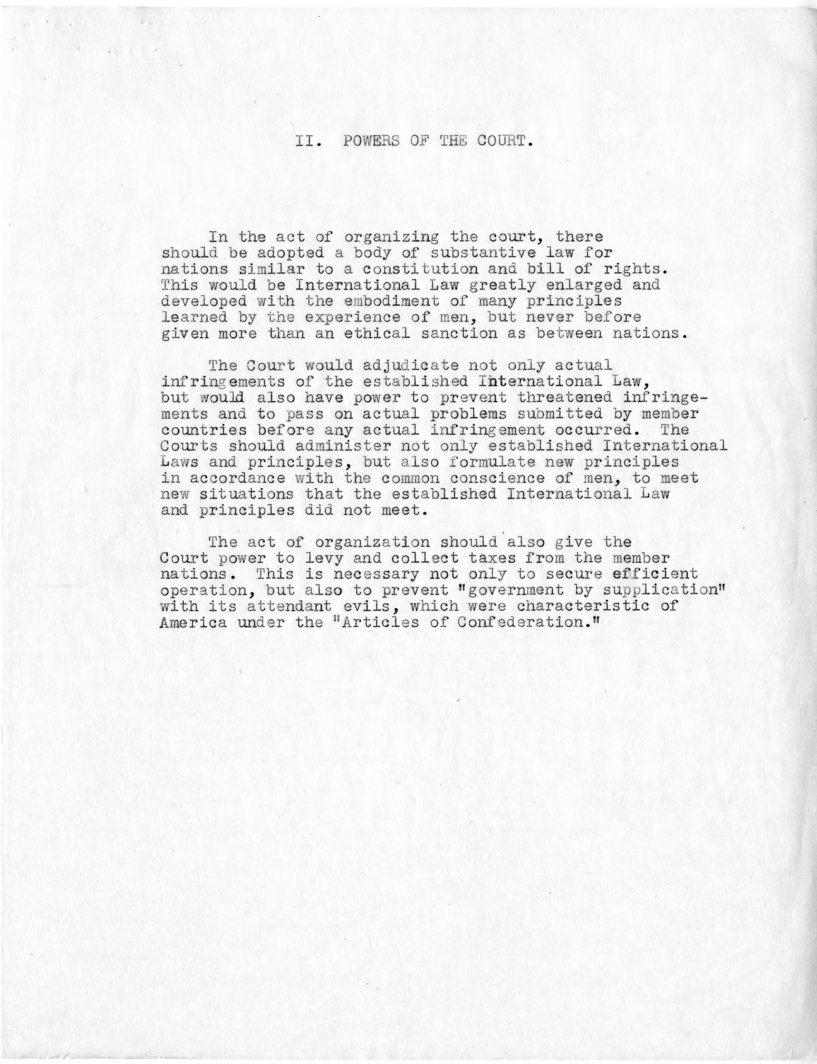 Letter from John Ross Delafield to President Harry S. Truman With Attachment and Reply From William D. Hassett