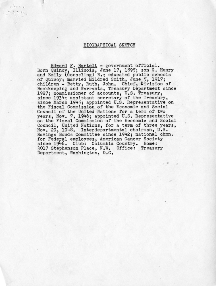 Memorandum from Secretary of State Dean Acheson to President Harry S. Truman, With Attachments