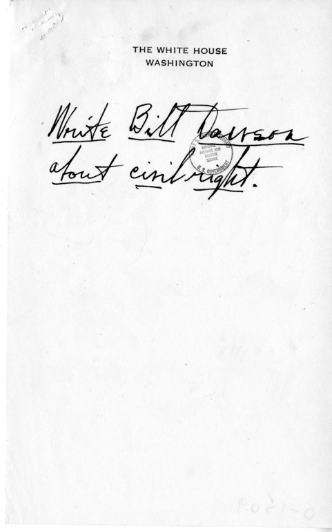 Harry S. Truman to William L. Dawson