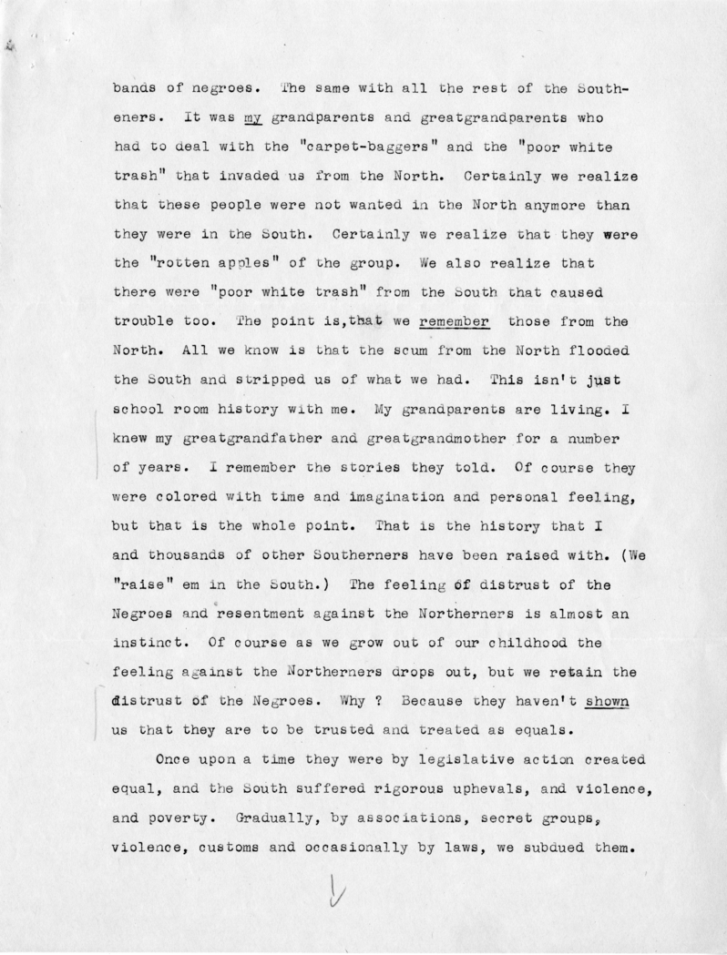 Elmo M. McCray, Jr. to Harry S. Truman