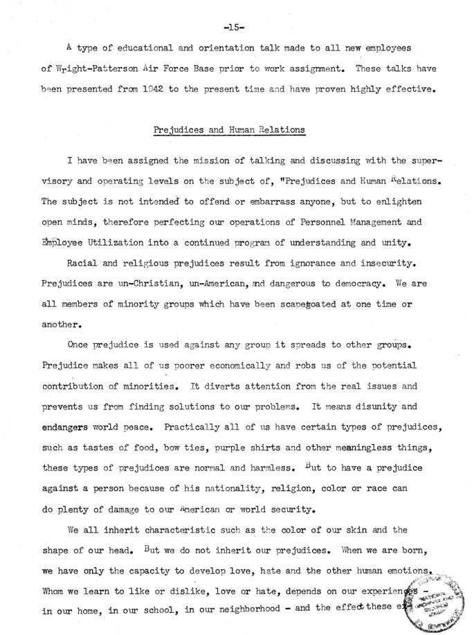 \"Historical Background of the American Negro in Aviation\"