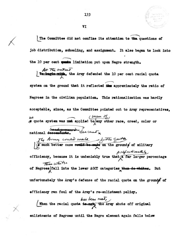 Draft of the Gillem Board Report