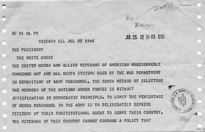 Philleo Nash to David Niles, with attachments