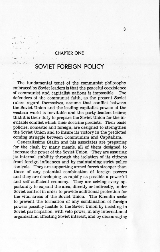 Report, "American Relations With The Soviet Union" by Clark Clifford ["Clifford-Elsey Report"]