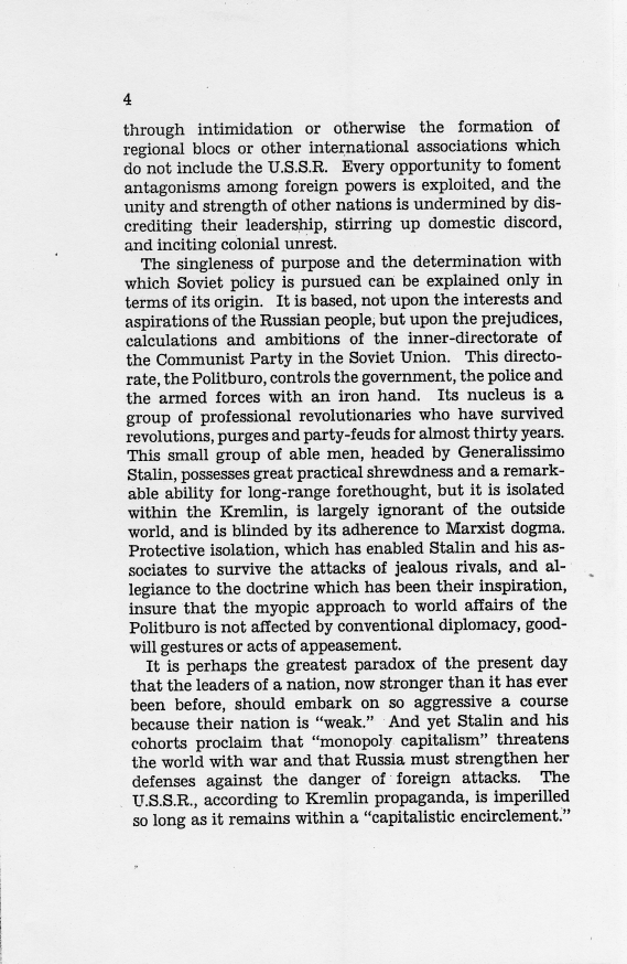 Report, "American Relations With The Soviet Union" by Clark Clifford ["Clifford-Elsey Report"]