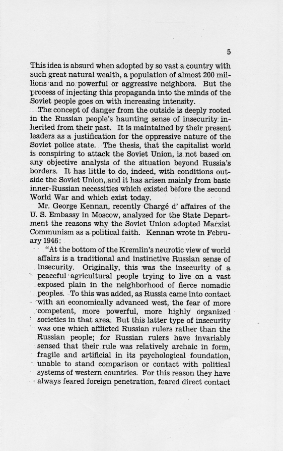 Report, "American Relations With The Soviet Union" by Clark Clifford ["Clifford-Elsey Report"]