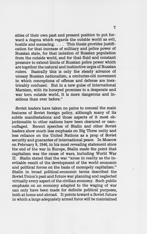 Report, "American Relations With The Soviet Union" by Clark Clifford ["Clifford-Elsey Report"]