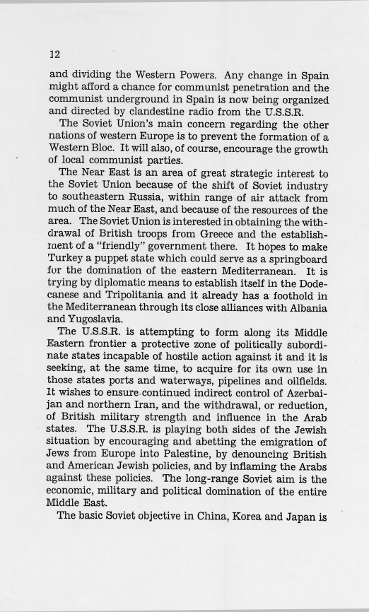 Report, "American Relations With The Soviet Union" by Clark Clifford ["Clifford-Elsey Report"]