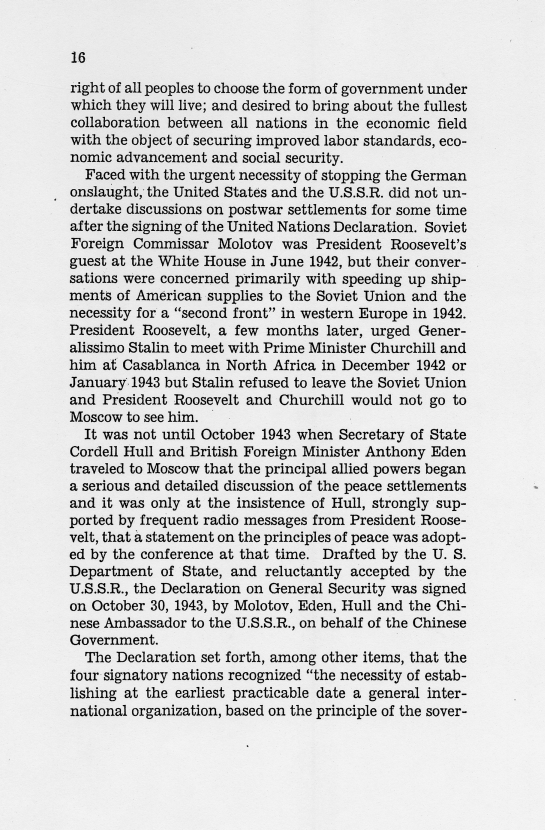 Report, "American Relations With The Soviet Union" by Clark Clifford ["Clifford-Elsey Report"]