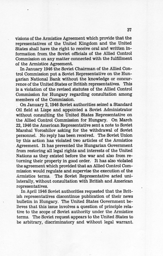 Report, "American Relations With The Soviet Union" by Clark Clifford ["Clifford-Elsey Report"]