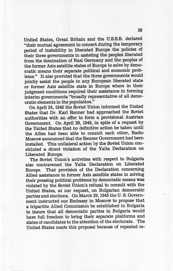 Report, "American Relations With The Soviet Union" by Clark Clifford ["Clifford-Elsey Report"]