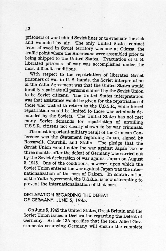 Report, "American Relations With The Soviet Union" by Clark Clifford ["Clifford-Elsey Report"]