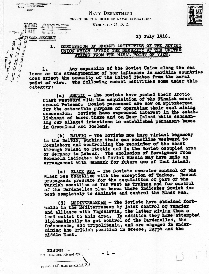 Memorandum, \"Facts and Information Desired by the President Regarding the Soviet Union\"