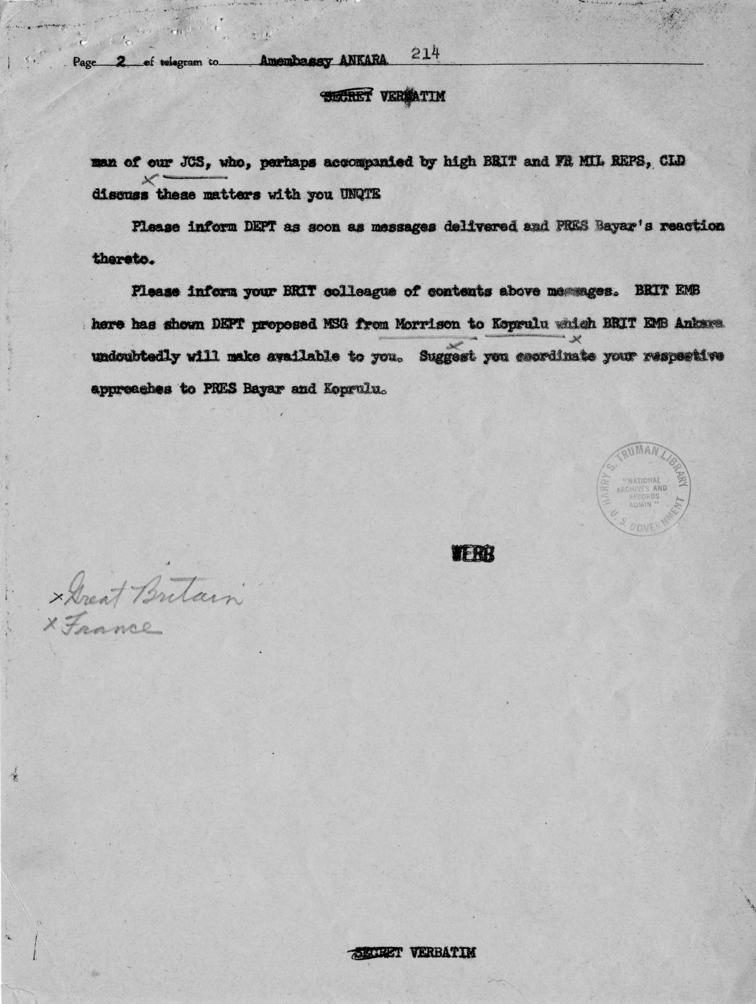 Memo, John F. Simmons to William Hassett, with related material