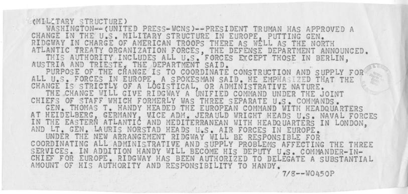 Memo, C. Herschel Schooley to Irving Perlmeter, with related material