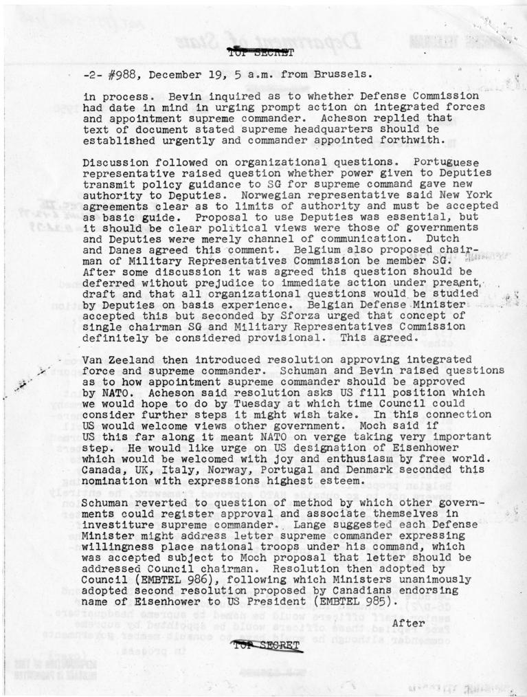 Memo, James E. Webb to Harry S. Truman, with attachments