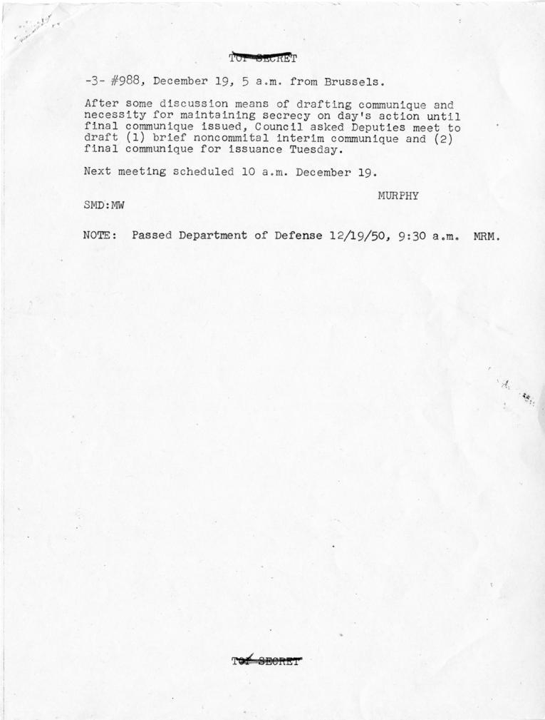 Memo, James E. Webb to Harry S. Truman, with attachments