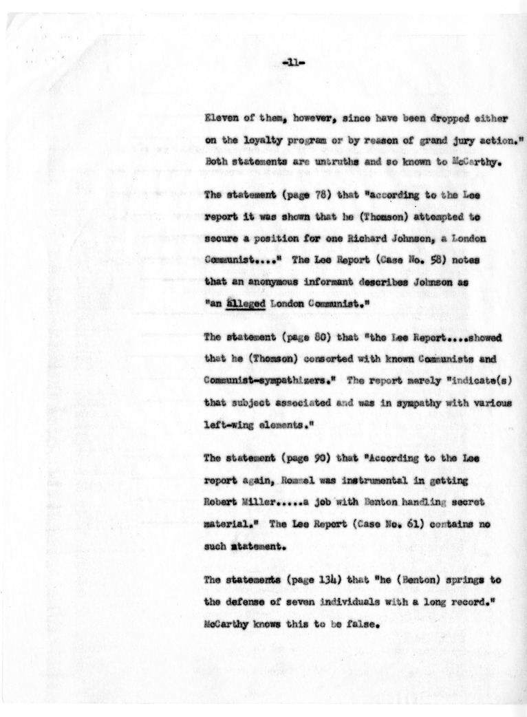 Letter from C. Stanley Allen to Matthew Connelly, with Attachments