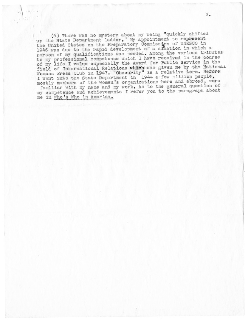 Letter from Charles S. Murphy to Representative Chet Holifield, with Attachments and Related Material