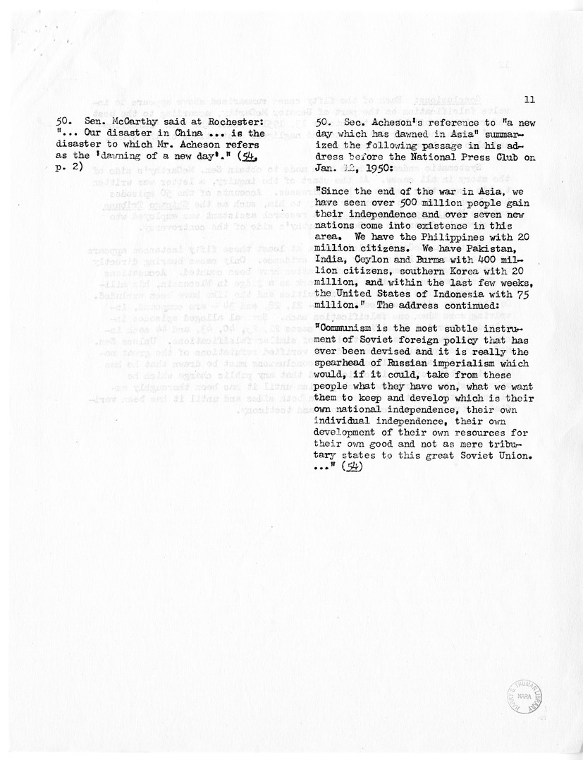 Memorandum from Joseph Short to Charles Murphy, with Attached Report
