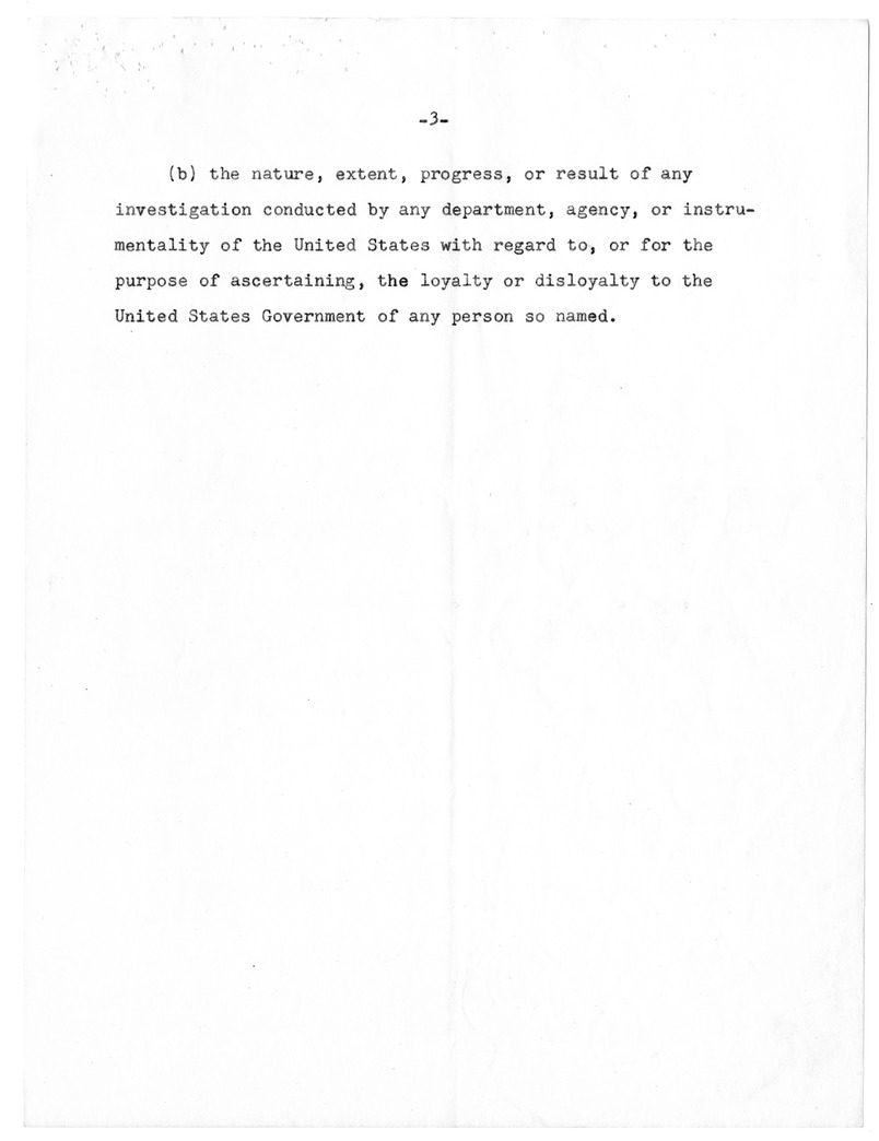 Memorandum from Charles S. Murphy to Harry B. Mitchell, with Attachments