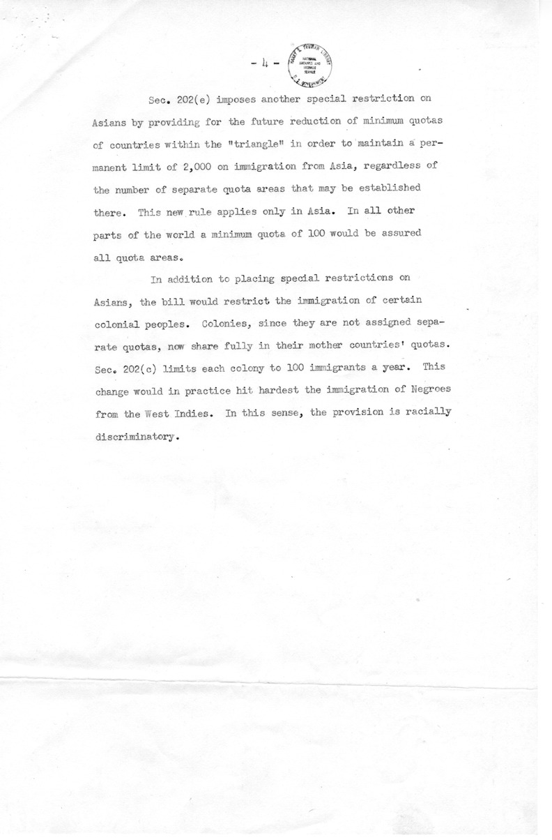 Correspondence Between Representative Emanuel Celler and President Harry S. Truman, with Related Material
