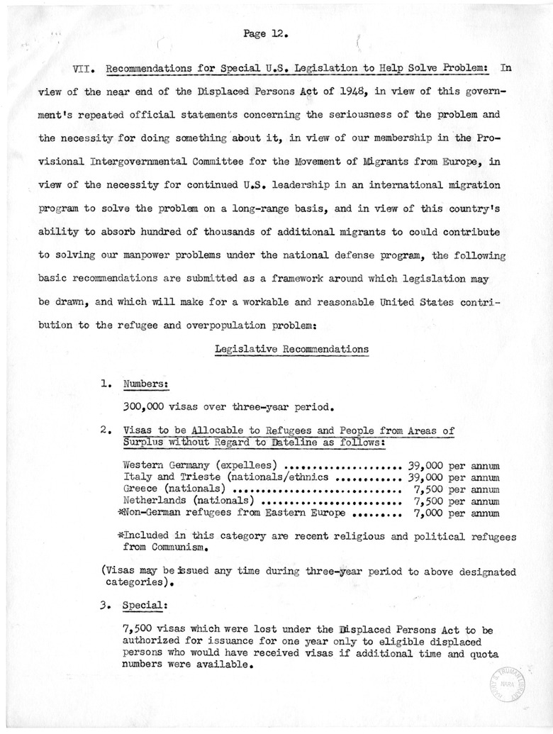 Memorandum from John W. Gibson to David D. Lloyd with Attachment