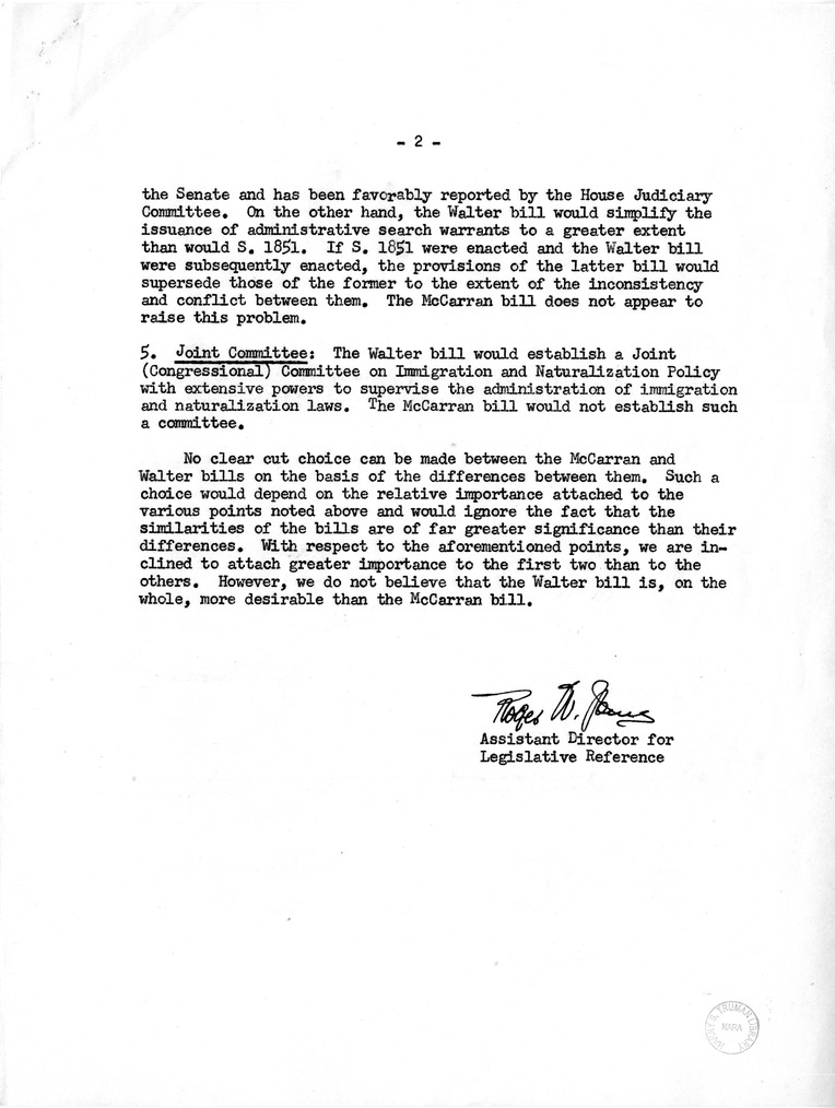 Memorandum from John W. Gibson to David D. Lloyd with Attachments