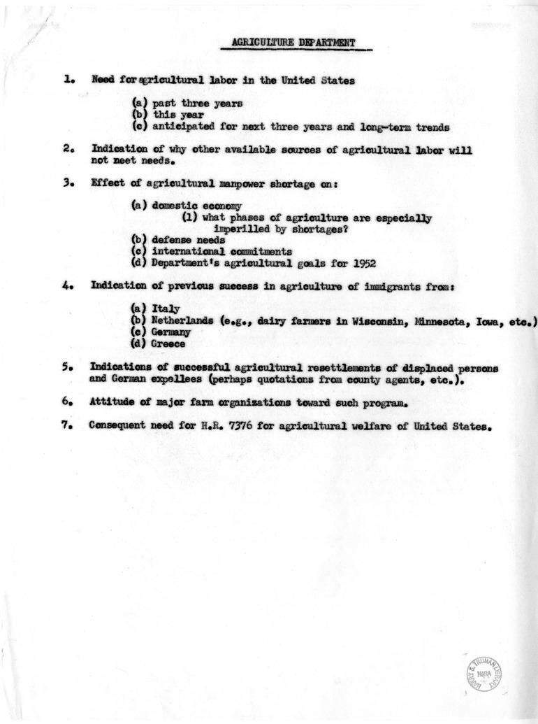 Memorandum from David D. Lloyd to Herbert J. Waters with Attachment