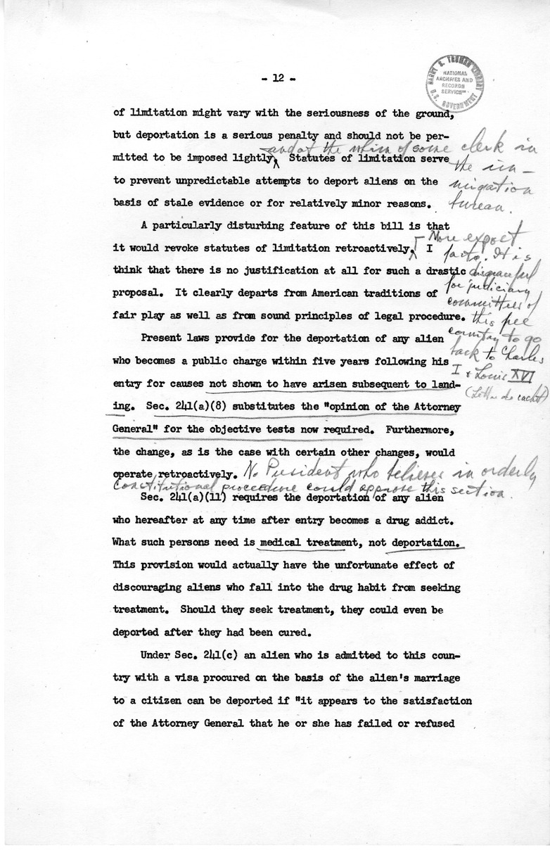 Memorandum from David D. Lloyd to Frederick J. Lawton with Attached Speech Draft