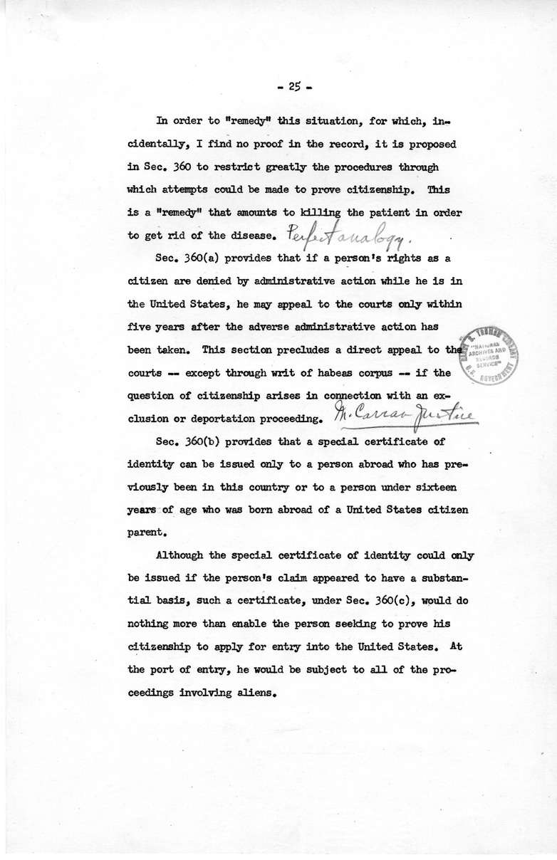 Memorandum from David D. Lloyd to Frederick J. Lawton with Attached Speech Draft