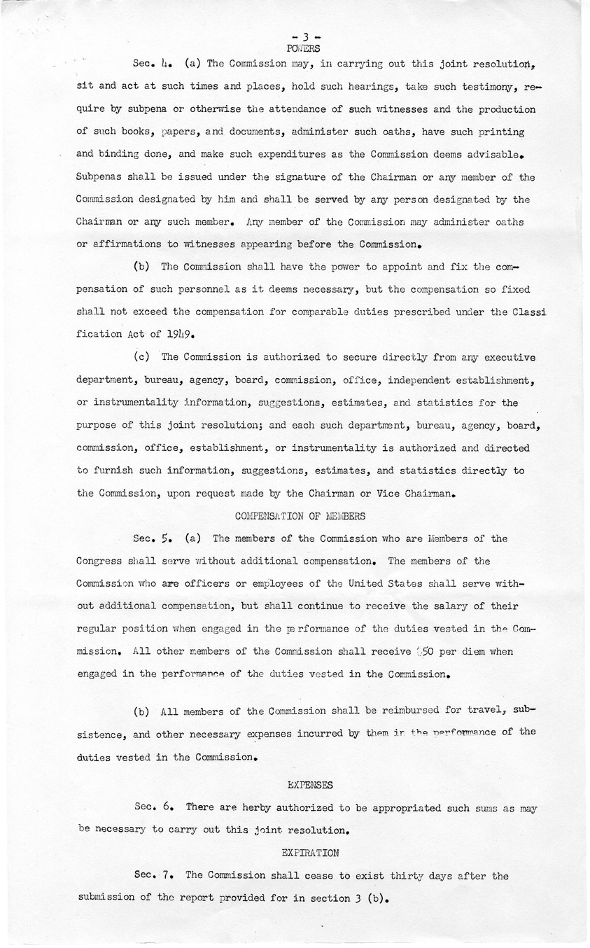 Memorandum from Julius C. C. Edelstein to Richard E. Neustadt with Attachments