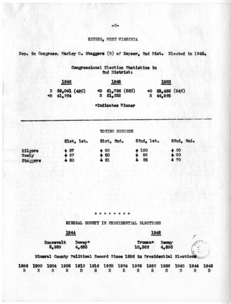 Memorandum, Kenneth Hechler to Joseph Short