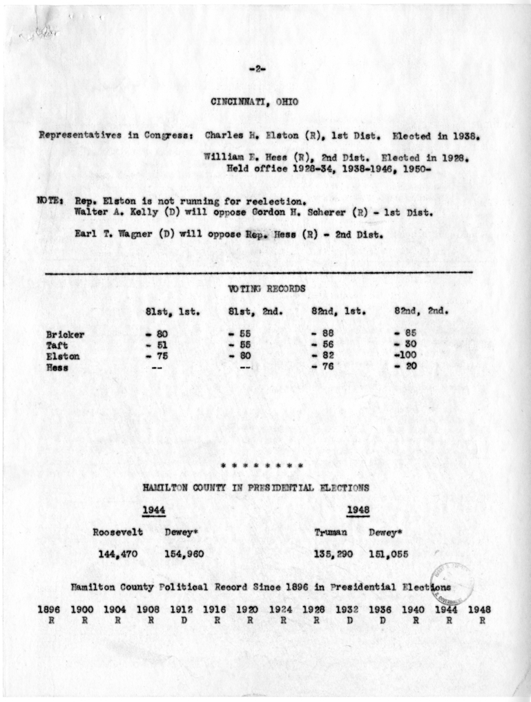 Memorandum, Kenneth Hechler to Joseph Short