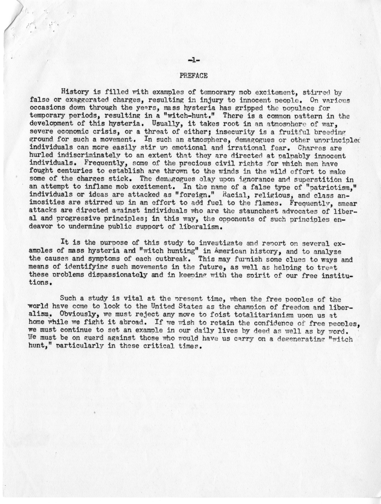 Memo, Harry S. Truman to Alben W. Barkley, et al., With Attachment