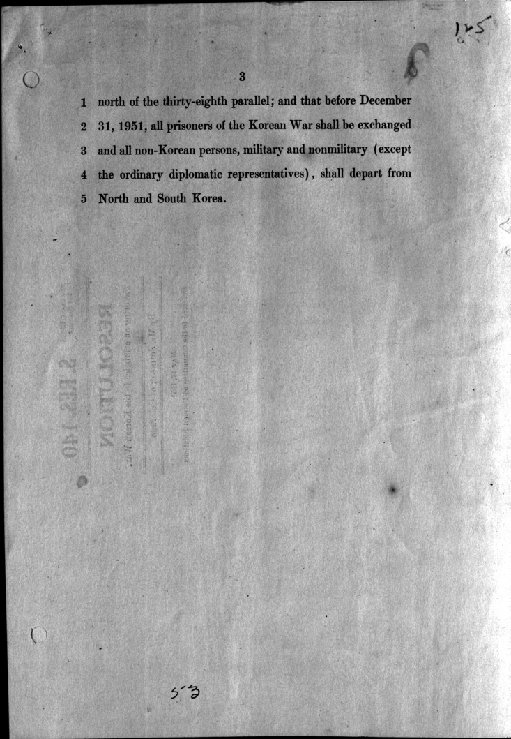 Resolution submitted by Edwin C. Johnson to the Committee on Foreign Relations