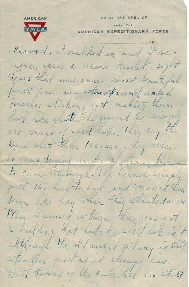 Letter, Harry S. Truman to Bess Wallace