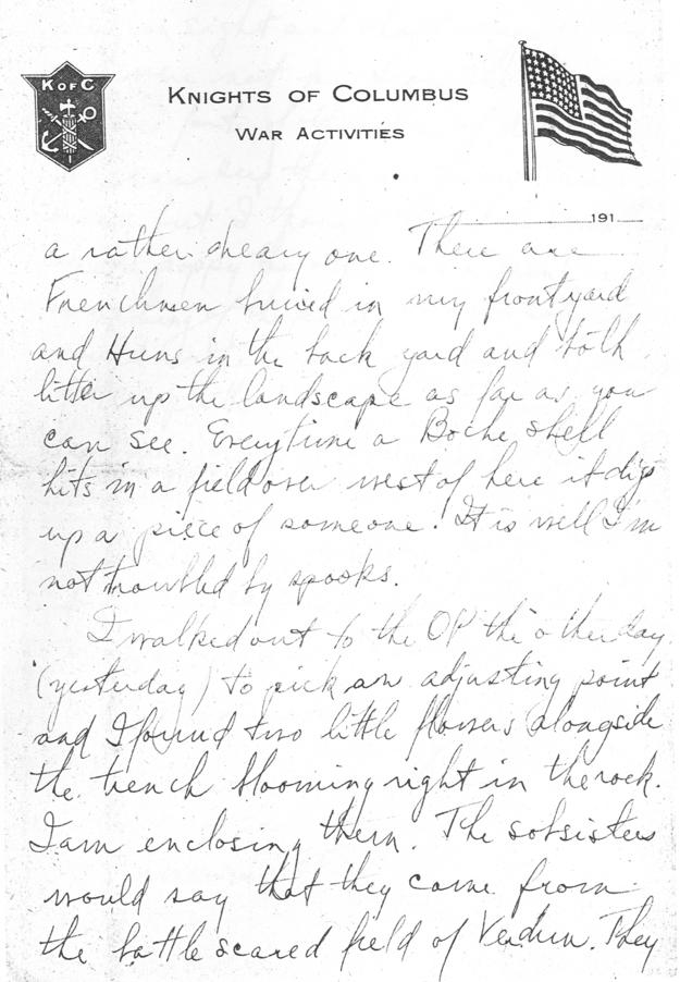 Letter, Harry S. Truman to Bess Wallace