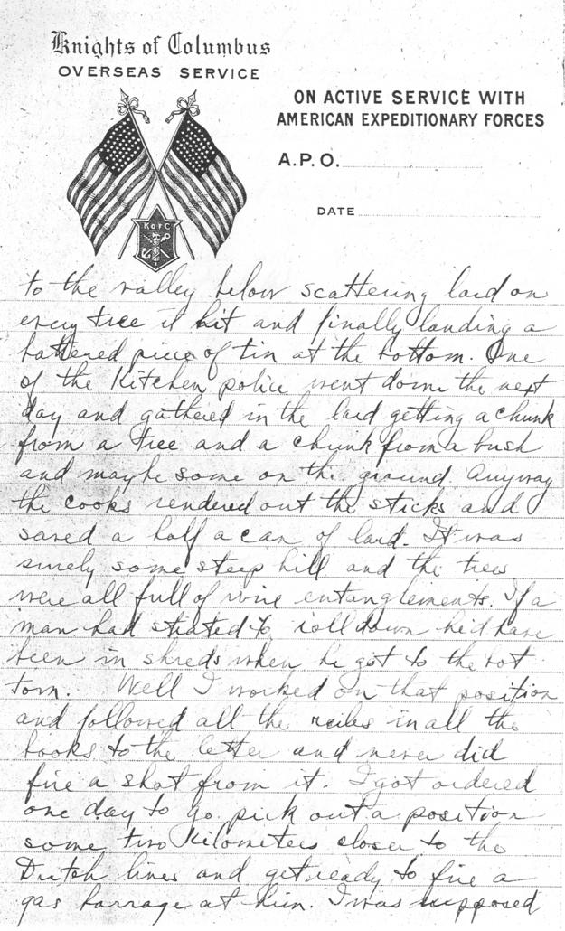 Letter, Harry S. Truman to Bess Wallace