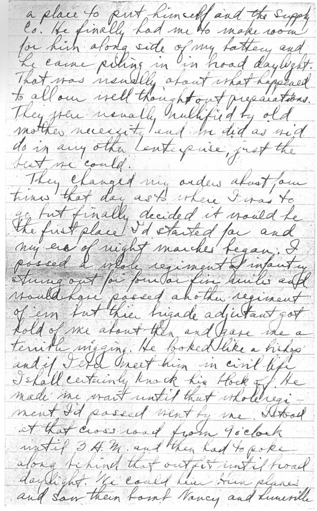 Letter, Harry S. Truman to Bess Wallace