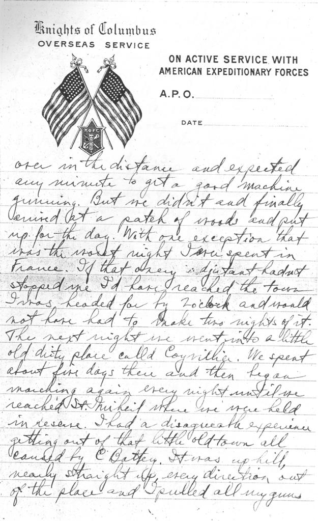 Letter, Harry S. Truman to Bess Wallace