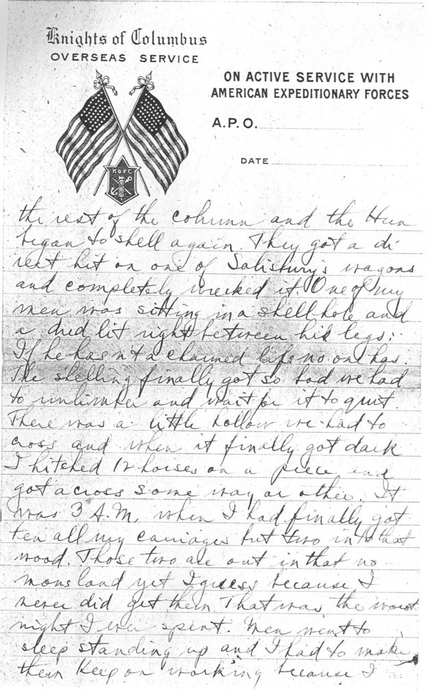 Letter, Harry S. Truman to Bess Wallace