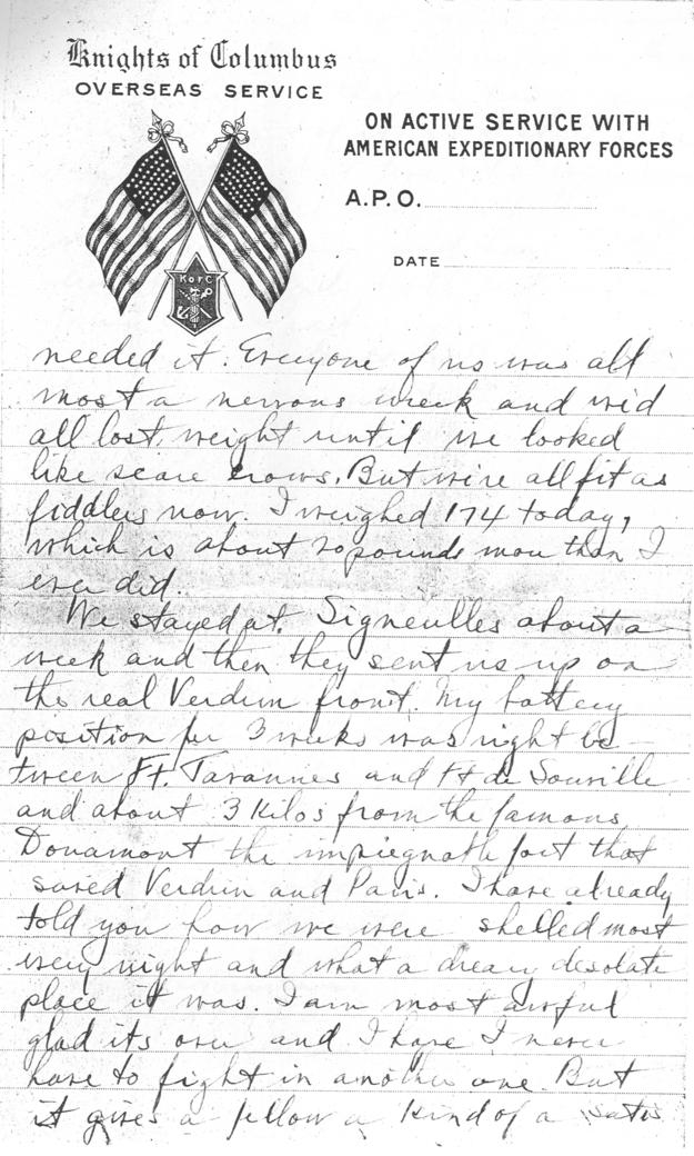 Letter, Harry S. Truman to Bess Wallace