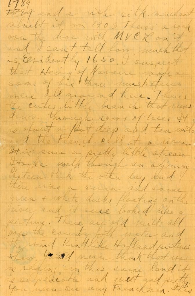 Letter, Harry S. Truman to Mary Ethel Noland