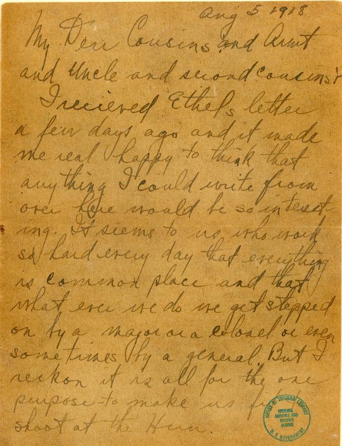 Letter, Harry S. Truman to Mary Ethel Noland