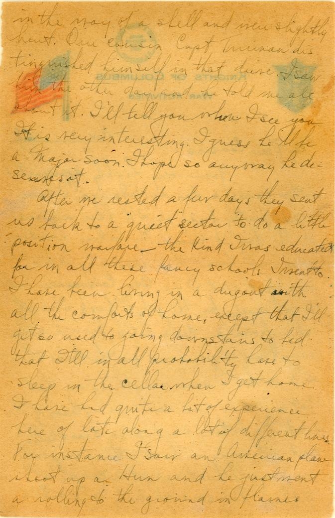 Letter, Harry S. Truman to Mary Ethel Noland